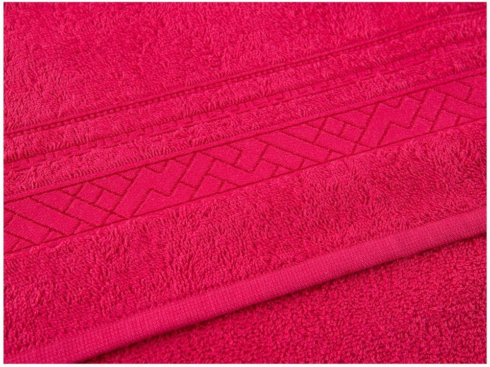 Jogo de Toalhas de Banho e Rosto Dohler de Algodão Premium Vermelho 2 Peças - 7