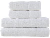 Jogo de Toalhas de Banho e Rosto Dohler de Algodão Egípcio Kairo Branco 4 Peças - 1