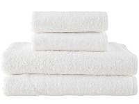 Jogo de Toalhas de Banho e Rosto Dohler 100% Algodão Florença Branco 4 Peças - 1