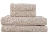 Jogo de Toalhas de Banho e Rosto Dohler 100% Algodão Florença Bege 4 Peças - 1