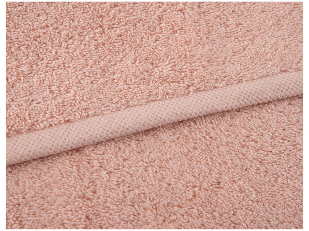 Jogo de Toalhas de Banho e Rosto Dohler 100% Algodão Florença Salmão 4 Peças - 8