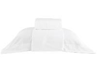 Jogo de Cama Solteiro 100% Algodão Karsten 270 Fios Domos Branco 3 Peças - 1