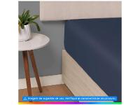 Jogo de Cama Solteiro 100% Algodão Karsten 270 Fios Domos Marinho 3 Peças - 2
