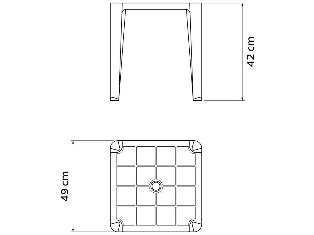 Mesa Infantil de Atividades Tramontina Adoleta - 4