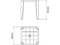 Mesa Infantil de Atividades Tramontina Adoleta - 6