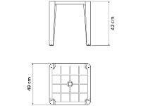 Mesa Infantil de Atividades Tramontina Adoleta