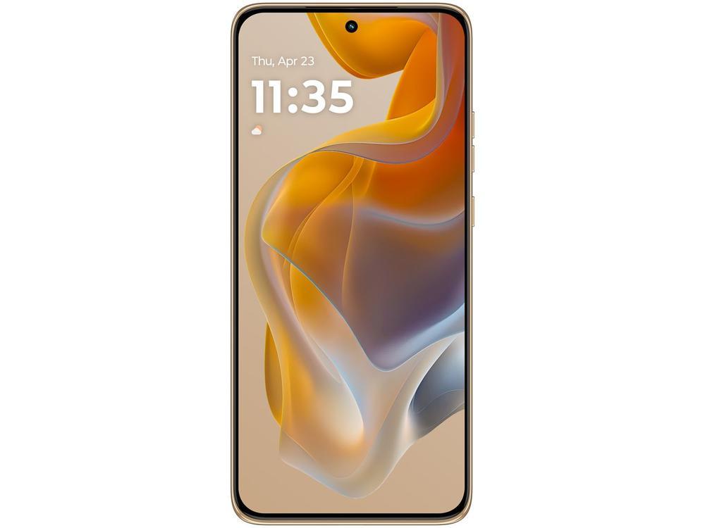 Smartphone Motorola Edge 50 Neo 256GB Latte (Marrom) 5G 8GB RAM 6,4" Câm. Tripla + Selfie 32MP - 22