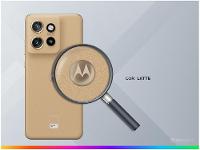 Smartphone Motorola Edge 50 Neo 256GB Latte (Marrom) 5G 8GB RAM 6,4" Câm. Tripla + Selfie 32MP - 12