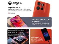 Smartphone Motorola Edge 50 Neo 256GB Poinciana (Vermelho) 5G 8GB RAM 6,4" Câm. Tripla + Selfie 32MP - 6