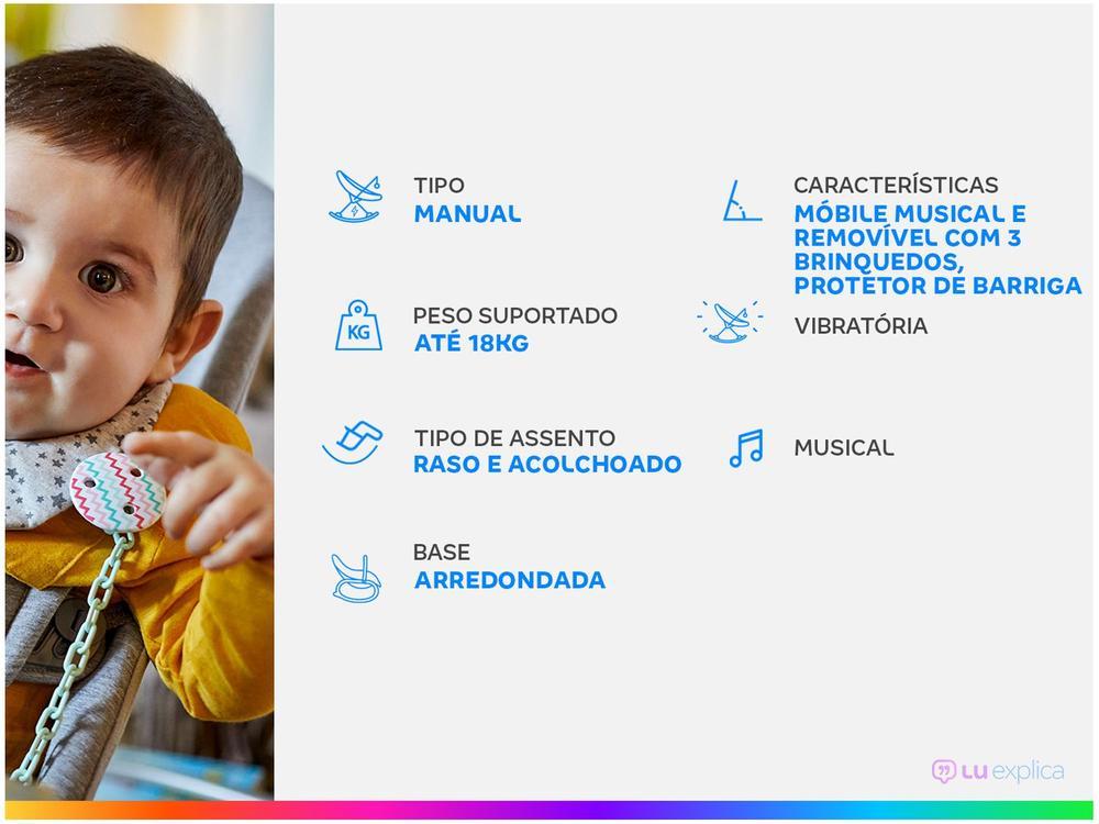 Cadeirinha de Descanso Galzerano Nina até 18kg - 2