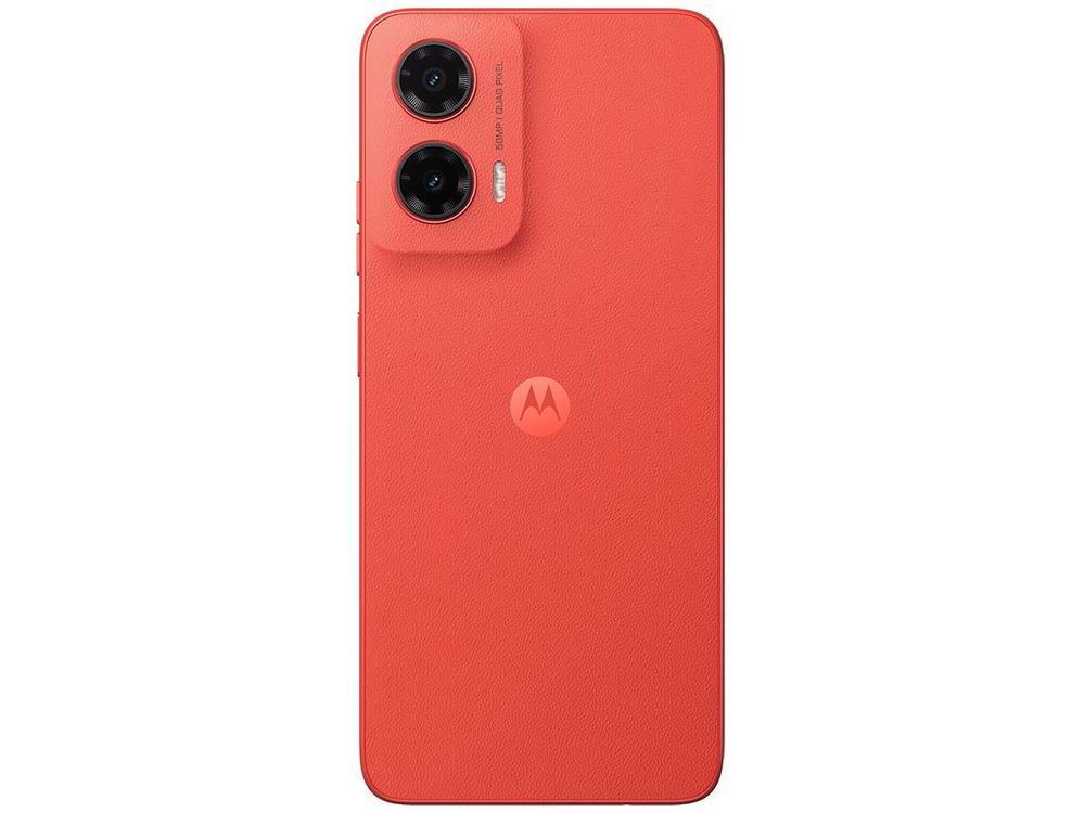 Smartphone Motorola Moto G35 256GB Coral 5G 4GB RAM+8GB Ram Boost 5G 6,7" Câm. Dupla + Selfie 16MP - 9