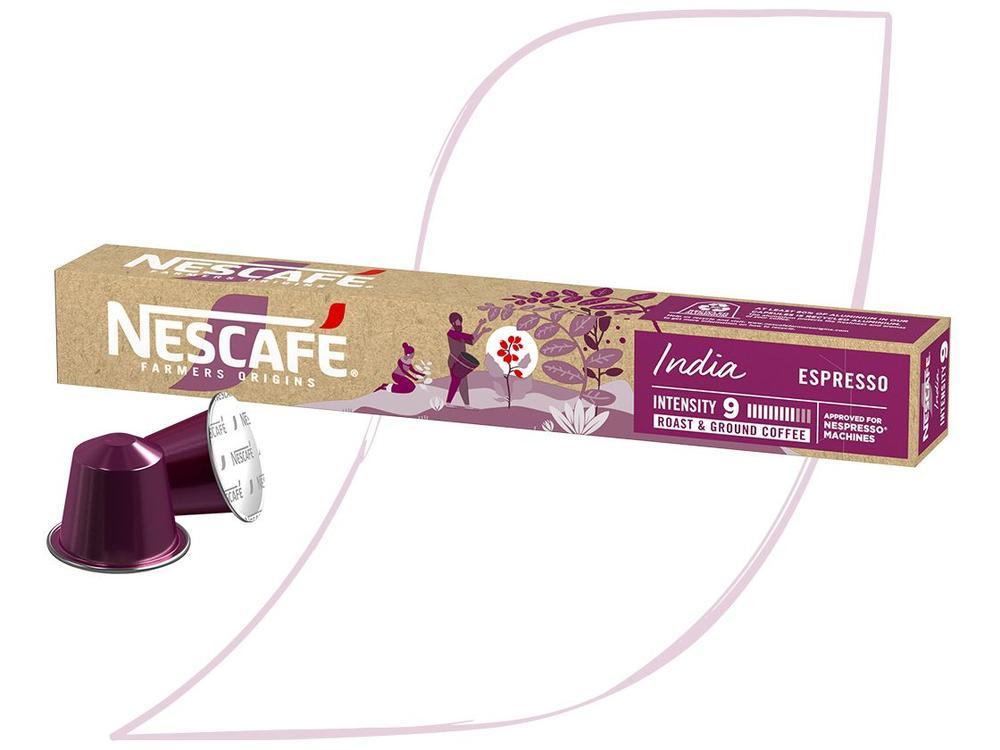 Cápsula de Café Compatível com Nespresso Nescafé Farmers Origins Índia 10 Cápsulas - 15