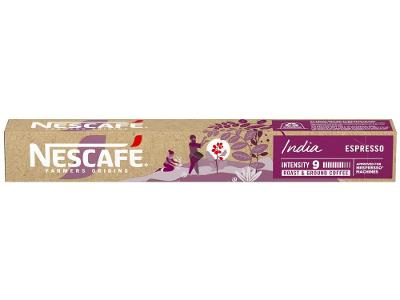 Cápsula de Café Compatível com Nespresso Nescafé Farmers Origins Índia 10 Cápsulas
