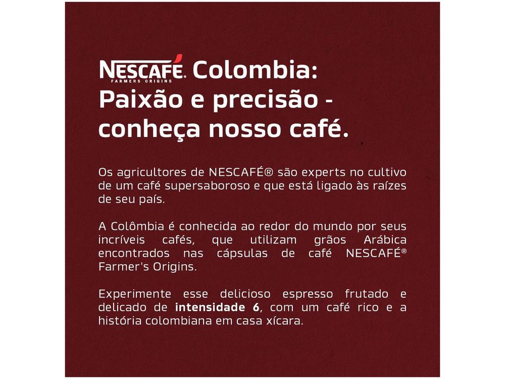 Cápsula de Café Compatível com Nespresso Nescafé Farmers Origins Colombia 10 Cápsulas - 17
