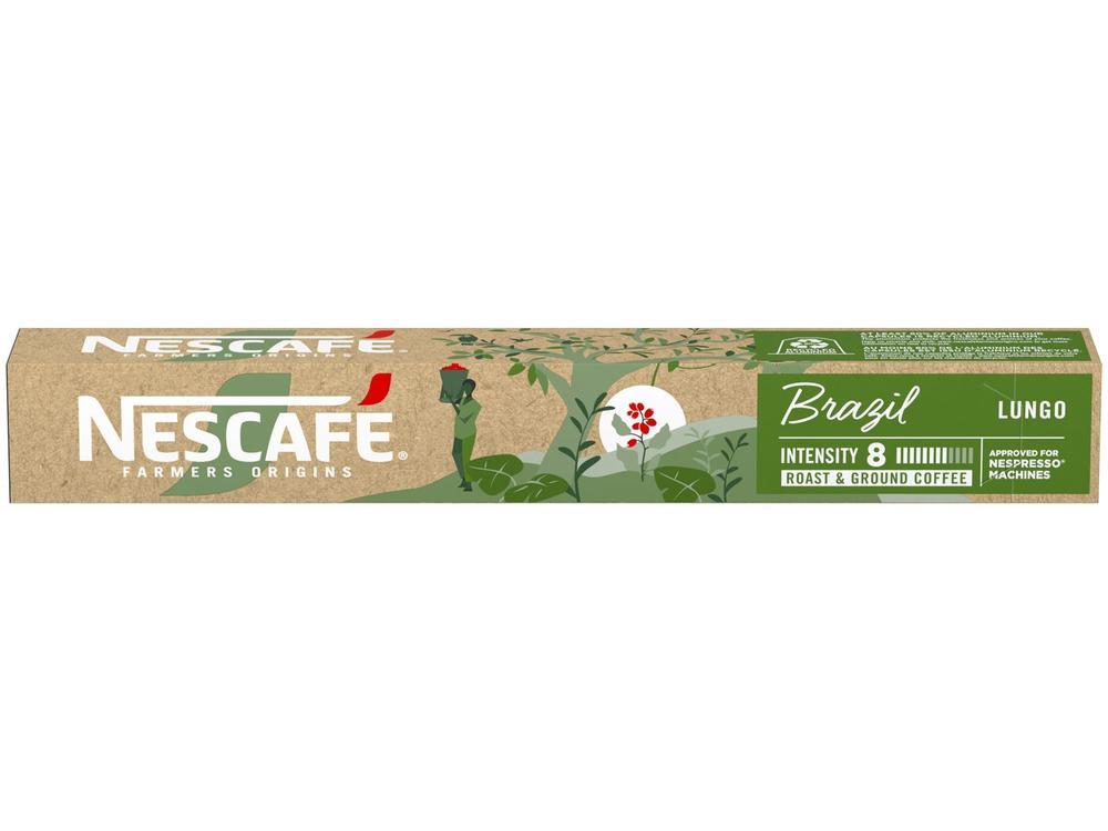 Cápsula de Café Compatível com Nespresso Nescafé Farmers Origins Brazil 10 Cápsulas - 11