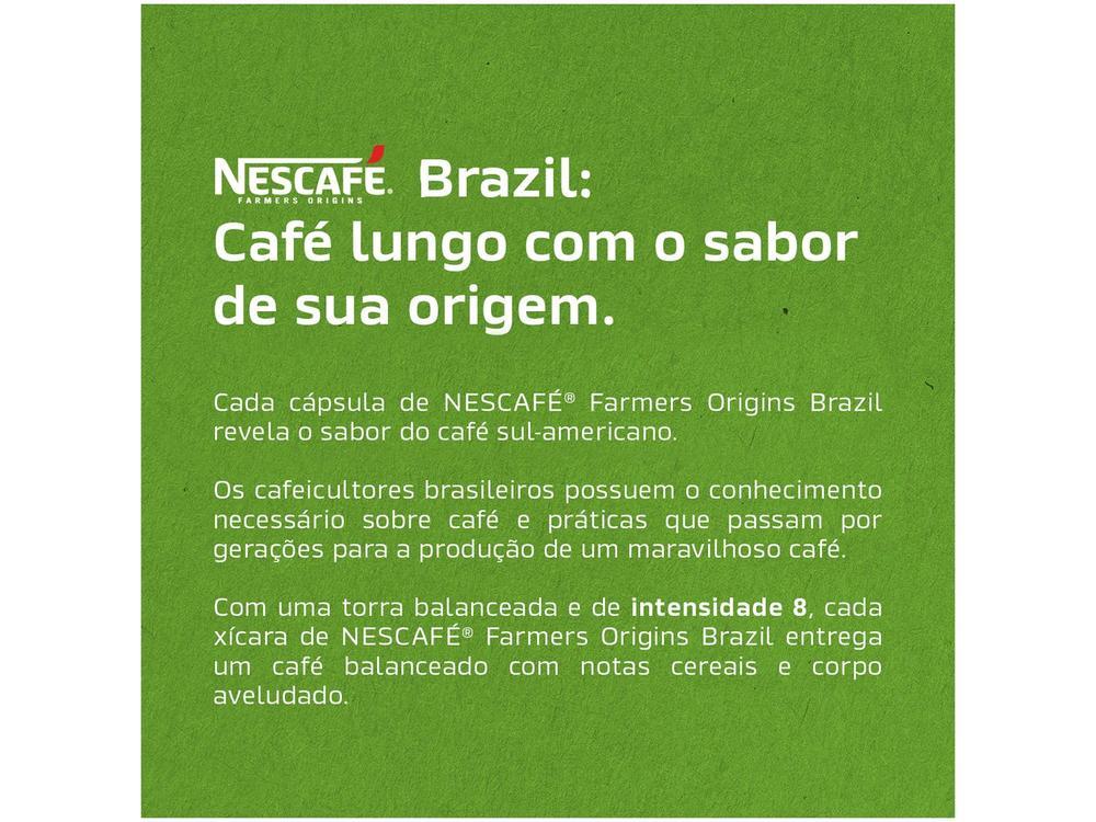 Cápsula de Café Compatível com Nespresso Nescafé Farmers Origins Brazil 10 Cápsulas - 17