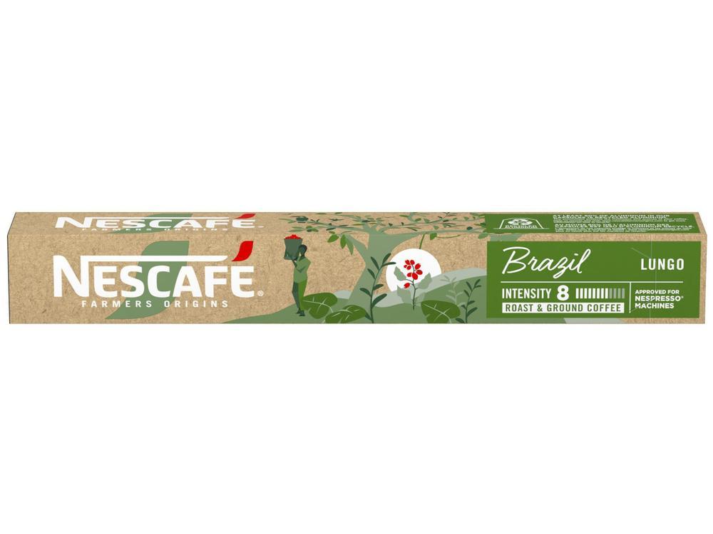 Cápsula de Café Compatível com Nespresso Nescafé Farmers Origins Brazil 10 Cápsulas - 1