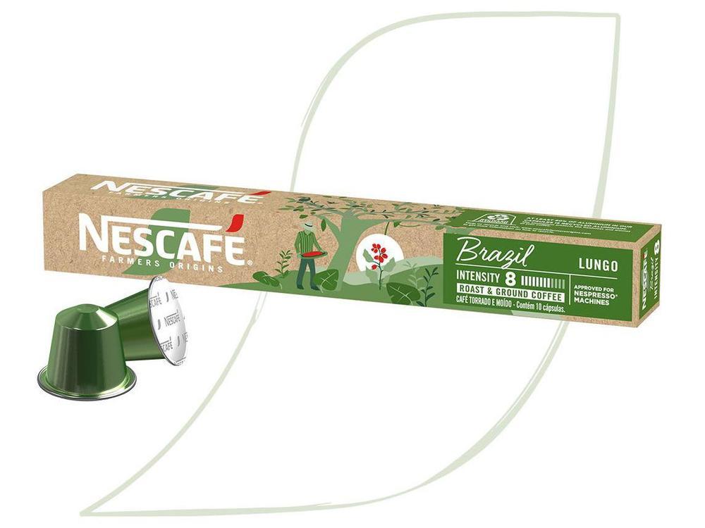 Cápsula de Café Compatível com Nespresso Nescafé Farmers Origins Brazil 10 Cápsulas - 3