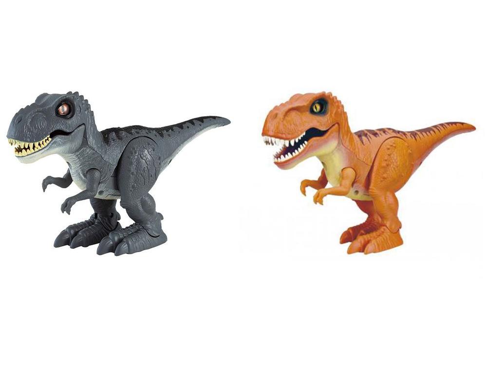 Dinossauro Robotic Emite Som 16cm Candide - 1