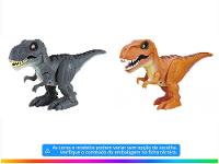 Dinossauro Robotic Emite Som 16cm Candide - 2