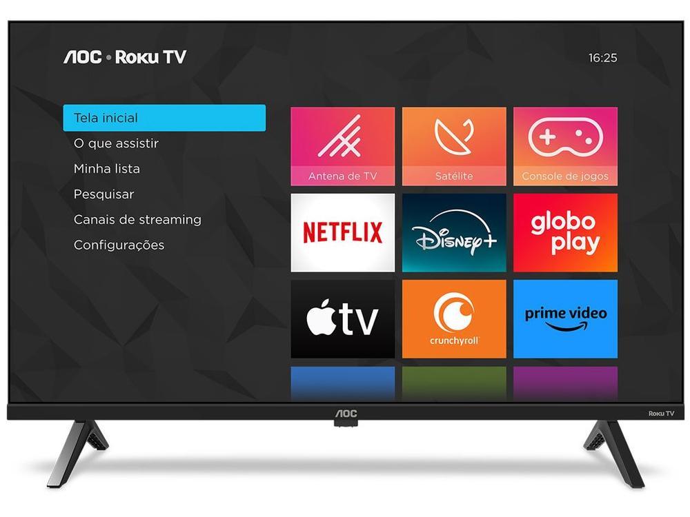 Smart TV 43" Full HD DLED AOC 43S5045/78G VA Wi-Fi 3 HDMI 1 USB - 16