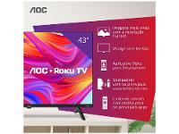 Smart TV 43" Full HD DLED AOC 43S5045/78G VA Wi-Fi 3 HDMI 1 USB - 12