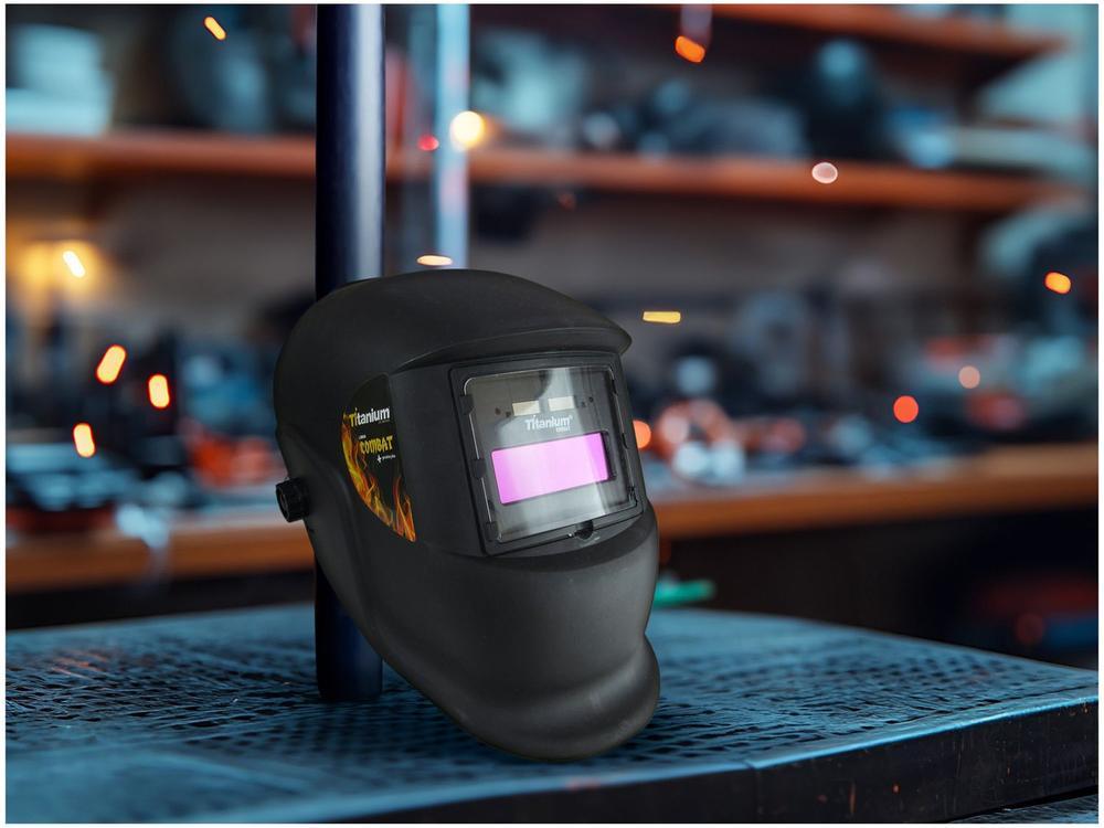 Máscara de Solda Automática Auto Escurecimento Titanium Combat Ton 11 - 3