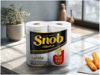 Papel Toalha Folha Dupla Santher Snob Clássica 2 Unidades 240 Folhas - 2