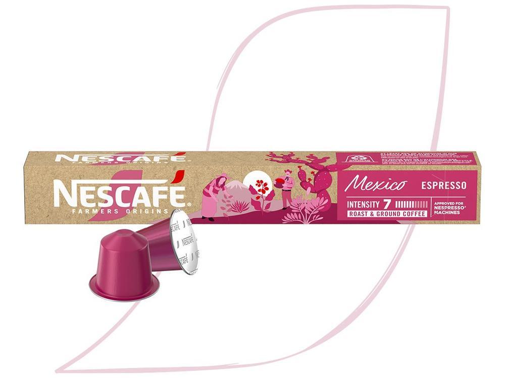 Cápsula de Café Compatível com Nespresso Nescafé Farmers Origins México 10 Cápsulas - 13