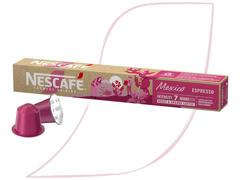 Cápsula de Café Compatível com Nespresso Nescafé Farmers Origins México 10 Cápsulas - 14