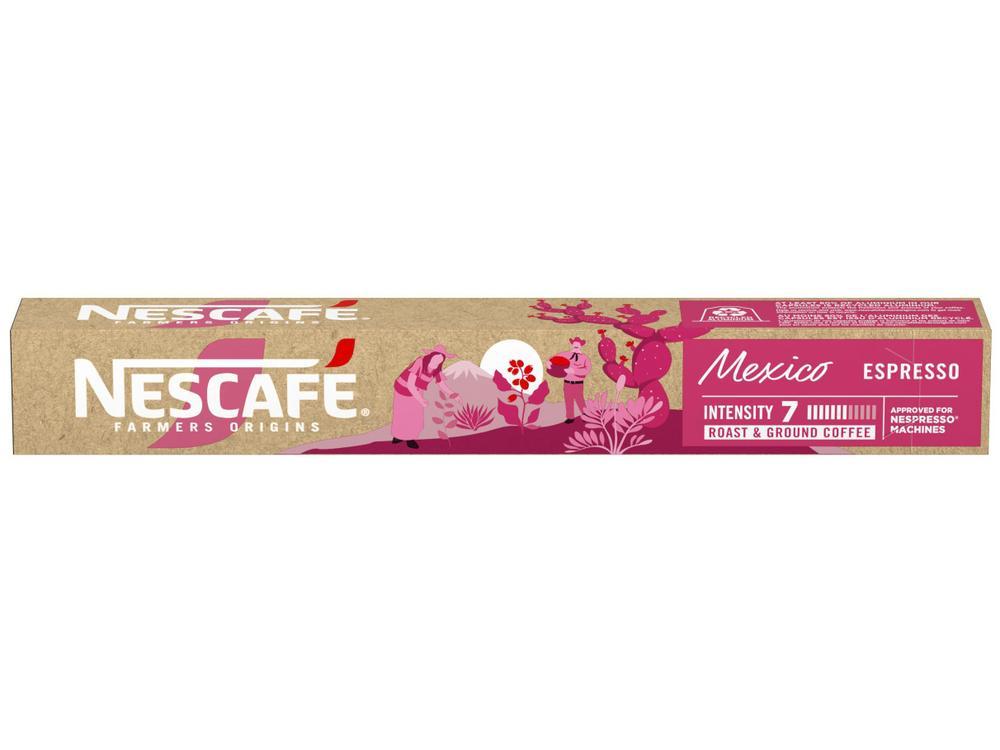 Cápsula de Café Compatível com Nespresso Nescafé Farmers Origins México 10 Cápsulas - 1