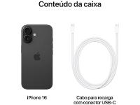 Apple iPhone 16 256GB Preto 6,1" 48MP iOS 5G - 9