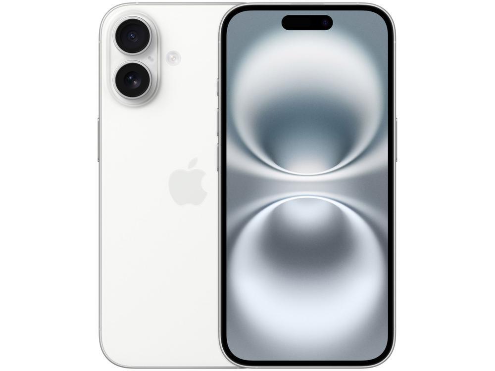 Apple iPhone 16 256GB Branco 6,1" 48MP iOS 5G - 1