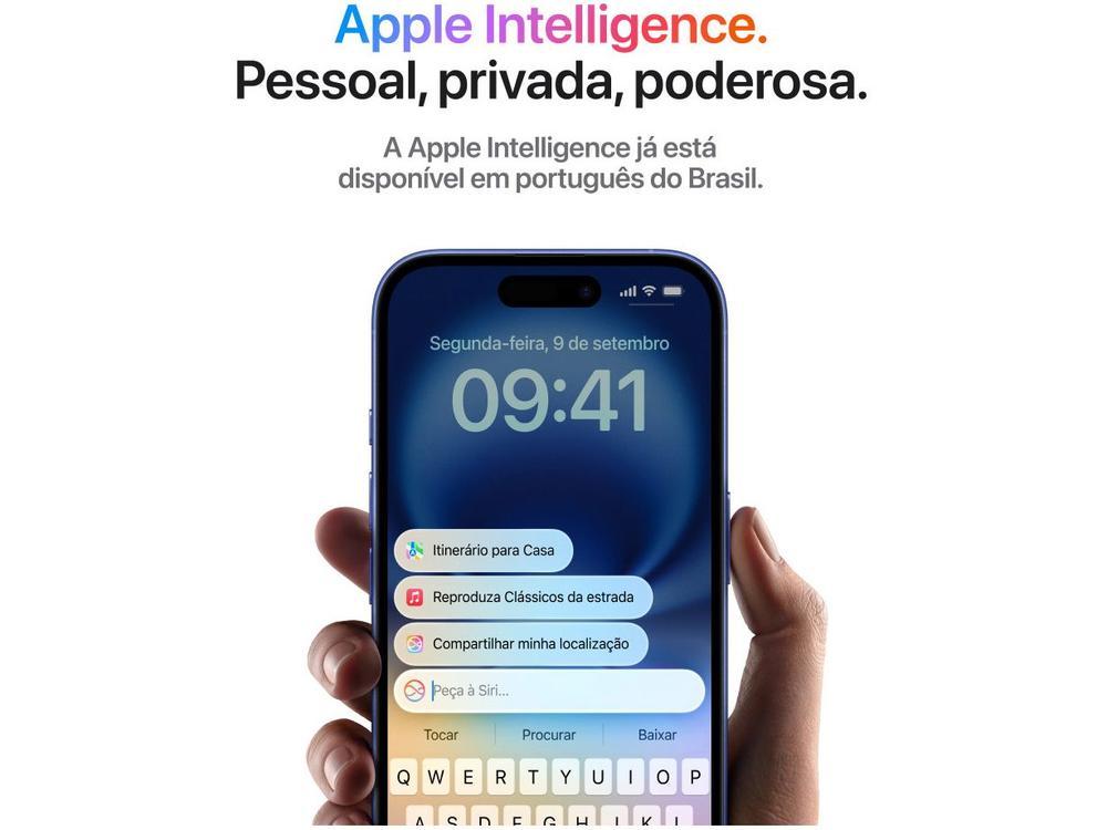 Apple iPhone 16 512GB Preto 6,1" 48MP iOS 5G - 7