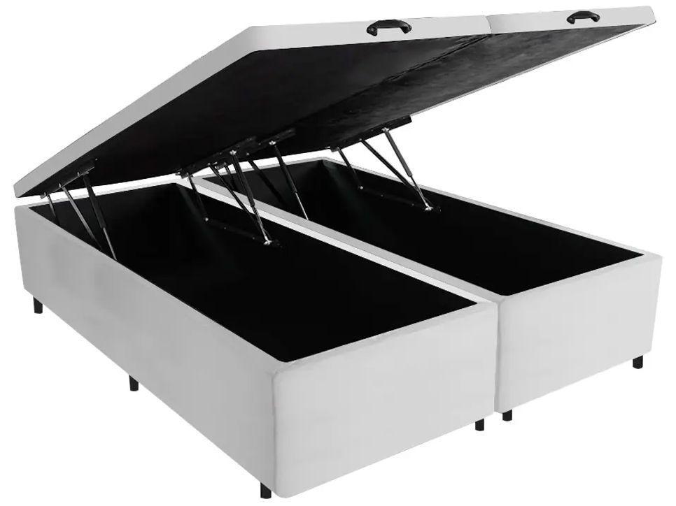 Base Cama Box Queen V-Joy com Baú 38x158x198cm Bravus - 1
