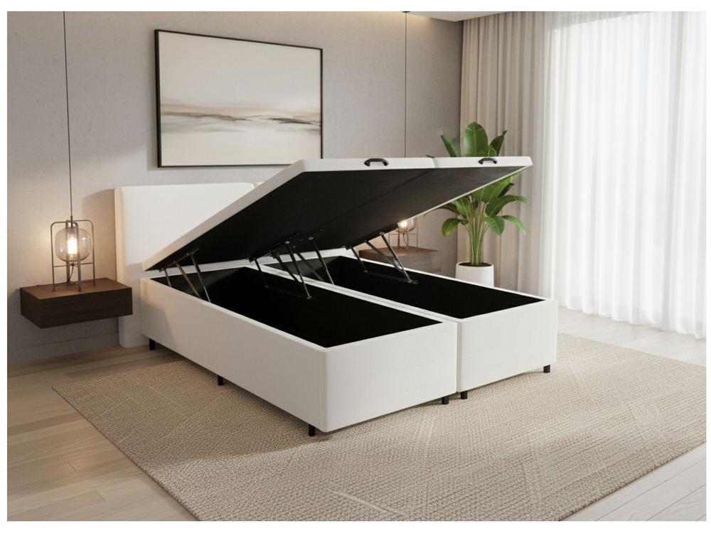 Base Cama Box Queen V-Joy com Baú 38x158x198cm Bravus - 2