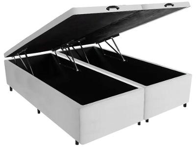 Base Cama Box Queen V-Joy com Baú 38x158x198cm Bravus