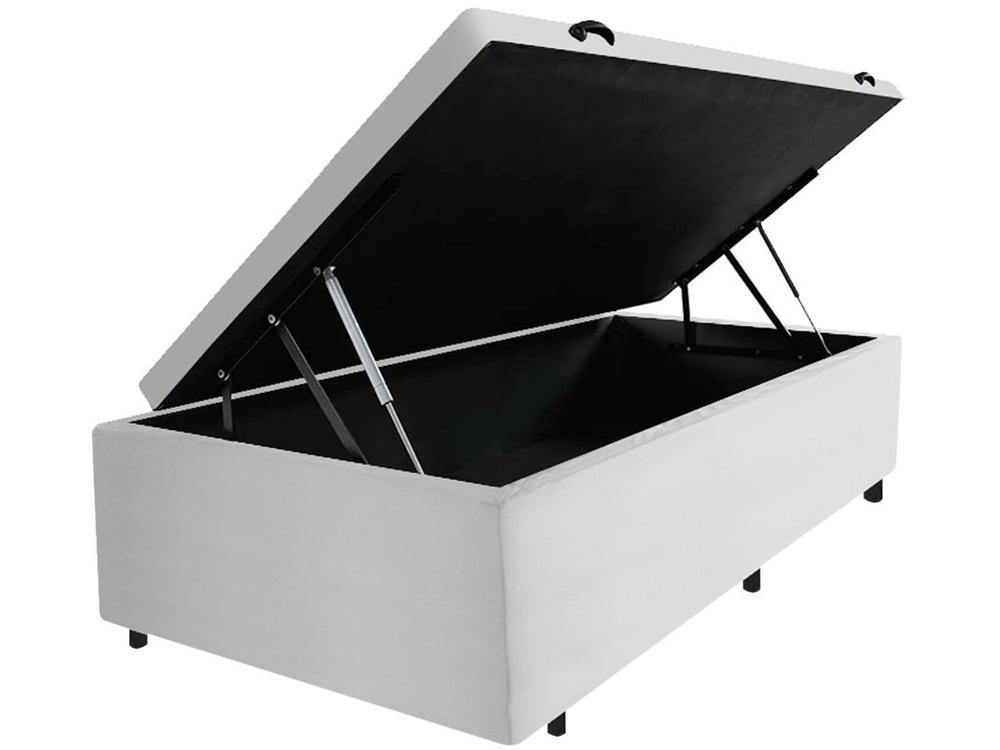 Base Cama Box Solteiro V-Joy com Baú 38x88x188cm Bravus - 1