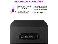 Caixa de Som Torre Aiwa AWS-T2W-02 Bluetooth 2300W RMS Amplificada - 7