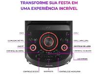 Caixa de Som Torre Aiwa AWS-T2W-02 Bluetooth 2300W RMS Amplificada - 8
