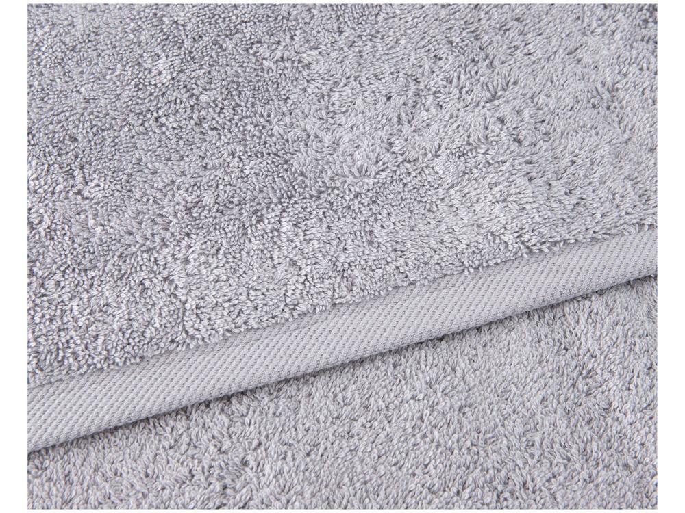 Jogo de Toalhas de Banho Dohler 100% Algodão Florença Cinza 2 Peças - 6