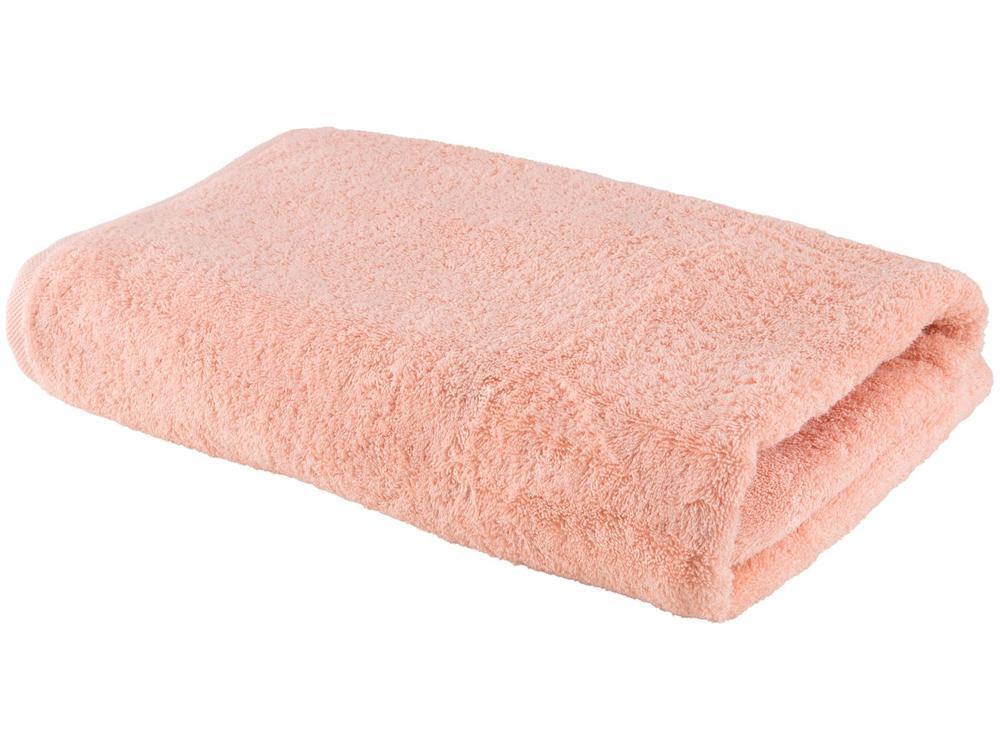Jogo de Toalhas de Banho Dohler 100% Algodão Florença Salmão 2 Peças - 3