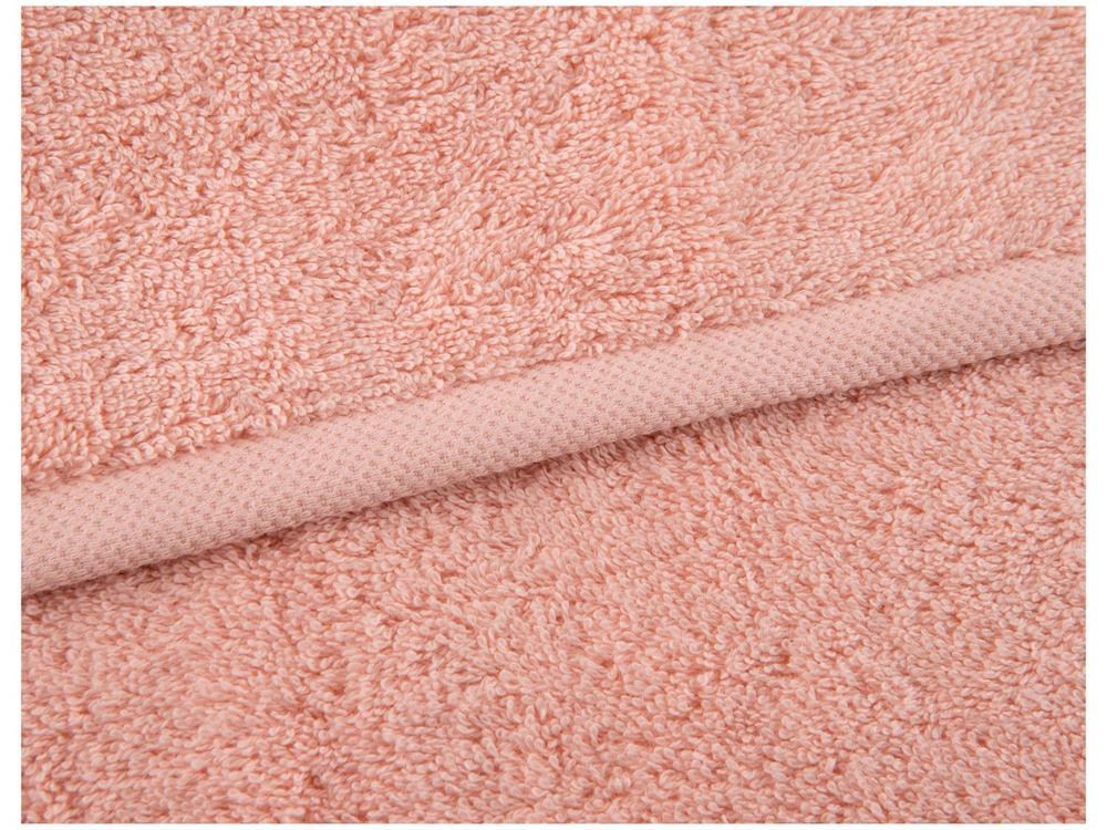 Jogo de Toalhas de Banho Dohler 100% Algodão Florença Salmão 2 Peças - 6