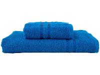 Jogo de Toalhas de Banho Dohler 100% Algodão Paris Azul 2 Peças - 1