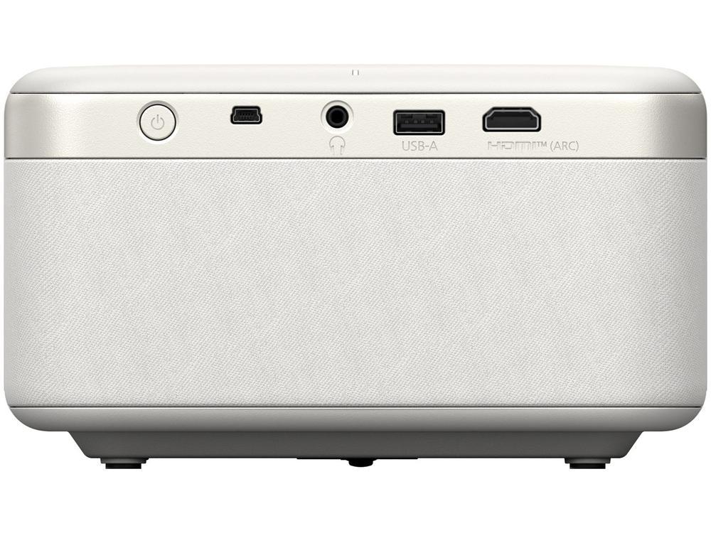 Projetor Laser Smart EpiqVision EF-21W Smart Streaming Resolução 1920x1080 Alto-falante integrado Wi-Fi e Bluetooth USB HDMI Branco - 13