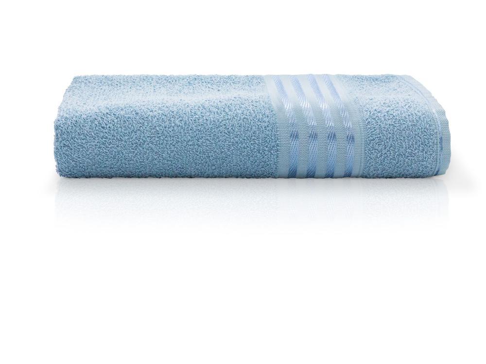 Jogo de Toalhas de Banho e Rosto Camesa Decor Azul 4 Peças - 5