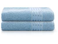 Jogo de Toalhas de Banho e Rosto Camesa Decor Azul 4 Peças