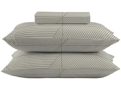 Jogo de Cama Casal 100% Algodão Camesa 120 Fios Super Cotton Bege 3 Peças