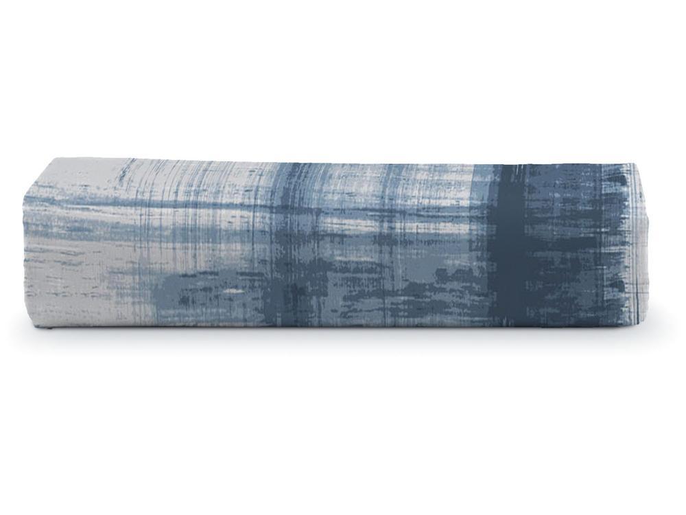 Jogo de Cama Casal 100% Algodão Camesa 120 Fios Super Cotton Azul 3 Peças - 3