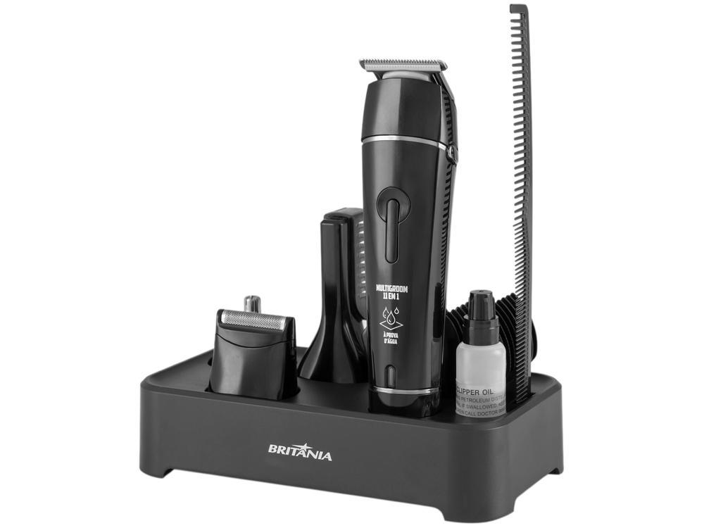 Aparador de Pelos Britânia Multigroom BAP23 11 em 1 com Acessórios - 1